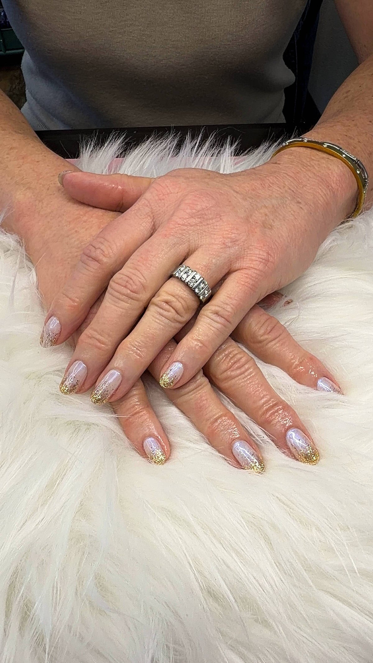 Gel manicure by Tristan